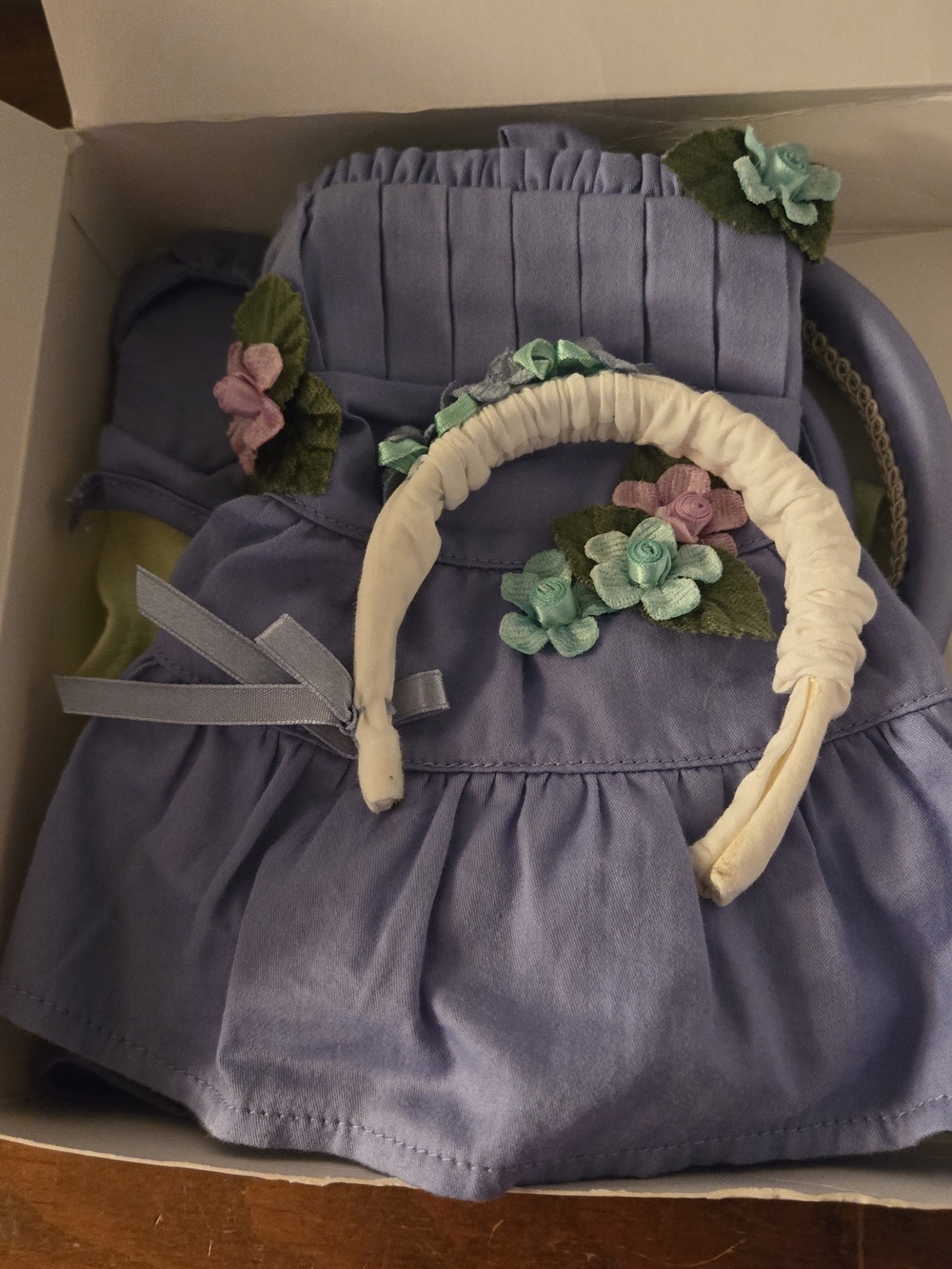 American Girl Bitty Baby Tea Party Jumper Set
